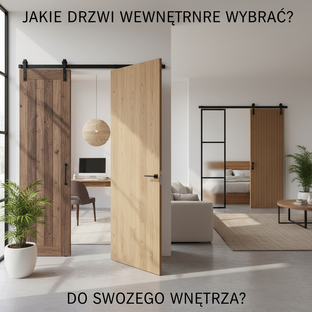 Jakie drzwi wewnętrzne wybrać do swojego wnętrza?