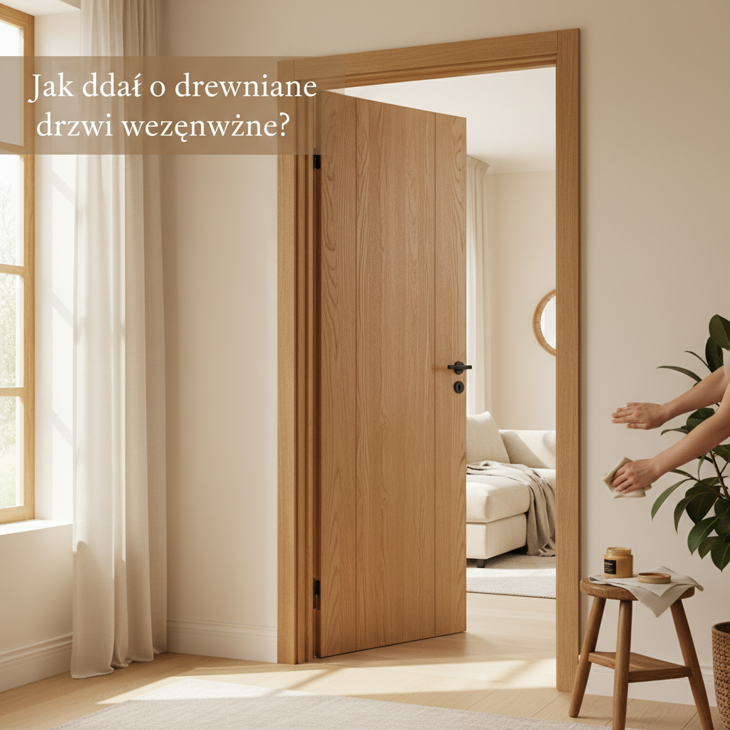 Jak dbać o drewniane drzwi wewnętrzne?